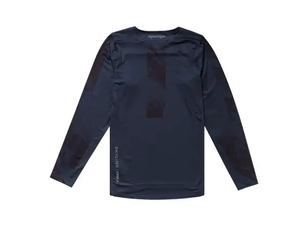 Troy Lee Designs Skyline Chill męska koszulka z długim rękawem Rockslide Obsidian