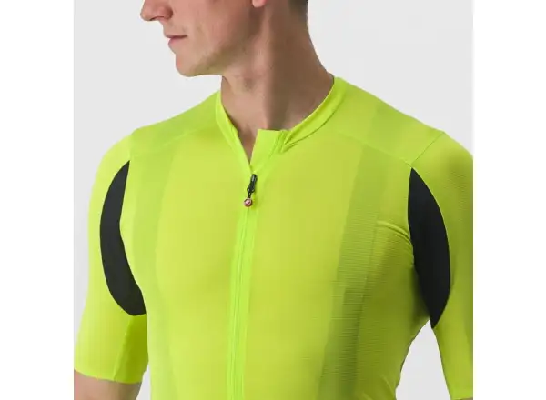 Castelli Superleggera 3 męska koszulka krótki rękaw Electric Lime