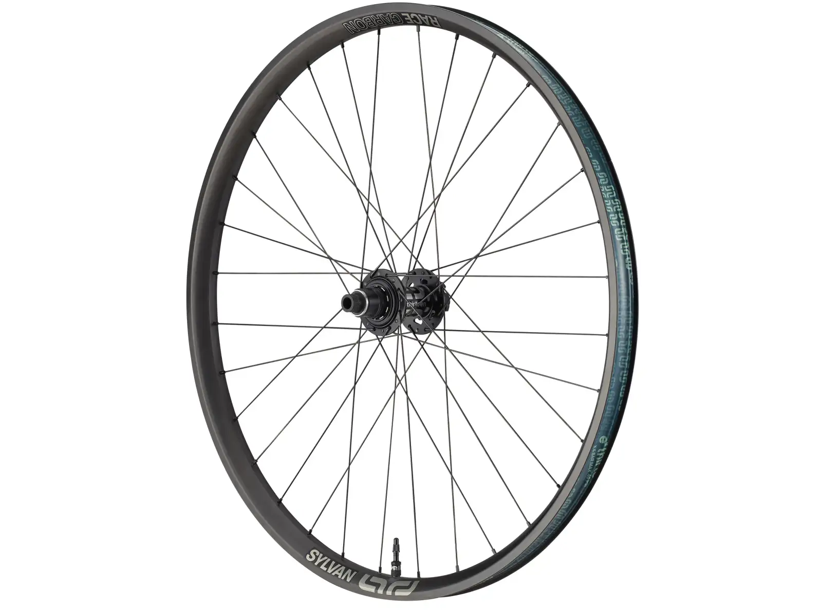 E-13 Sylvan Race Carbon E-Spec Boost 29" tylne koło zaplecione bęben XD Black