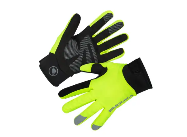 Endura Strike damskie rękawice Hi-Viz yellow