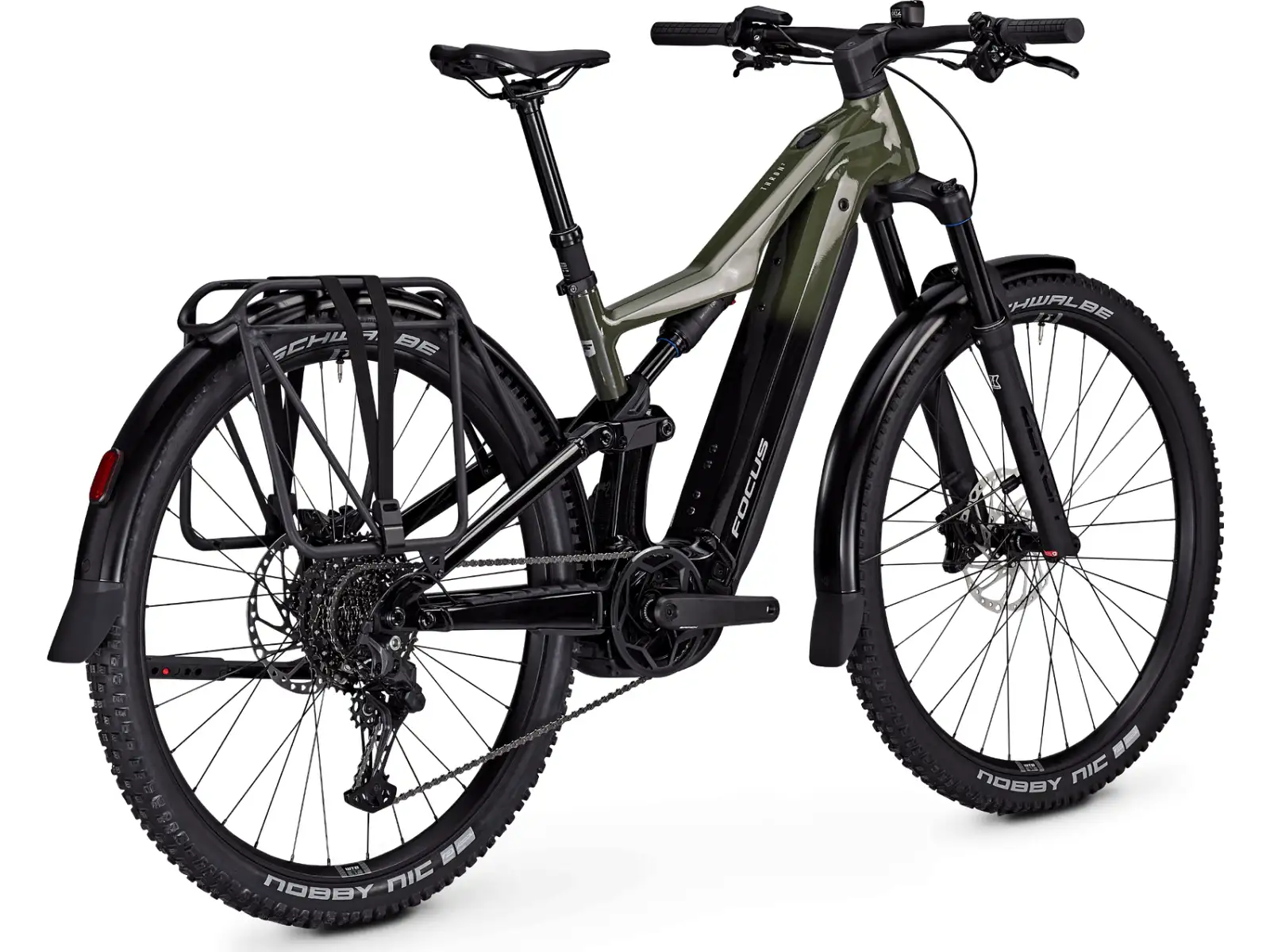 Focus Thron2 6.7 EQP rower elektryczny górski 800 Wh Urbangreen/Magicblack