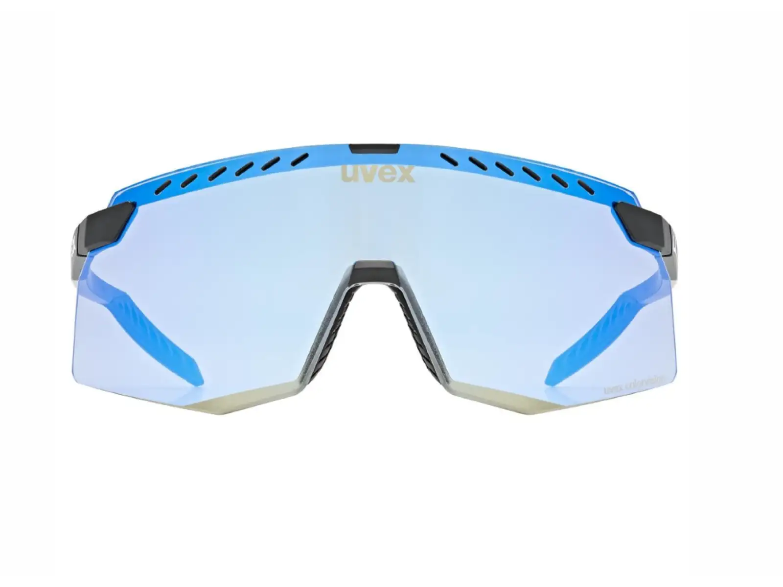 Uvex Pace Stage ColorVision Small okulary Black Matt/Mirror Blue