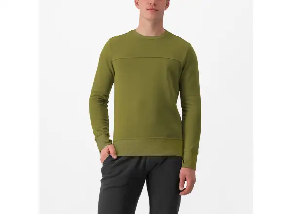 Castelli Logo męska bluza Avocado Green