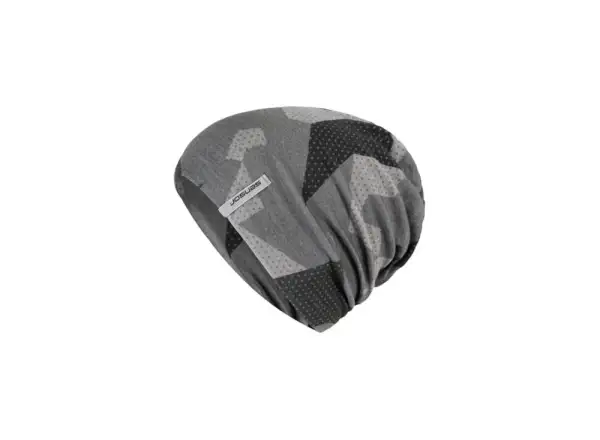 Sensor Merino Impress czapka czarna/Camo