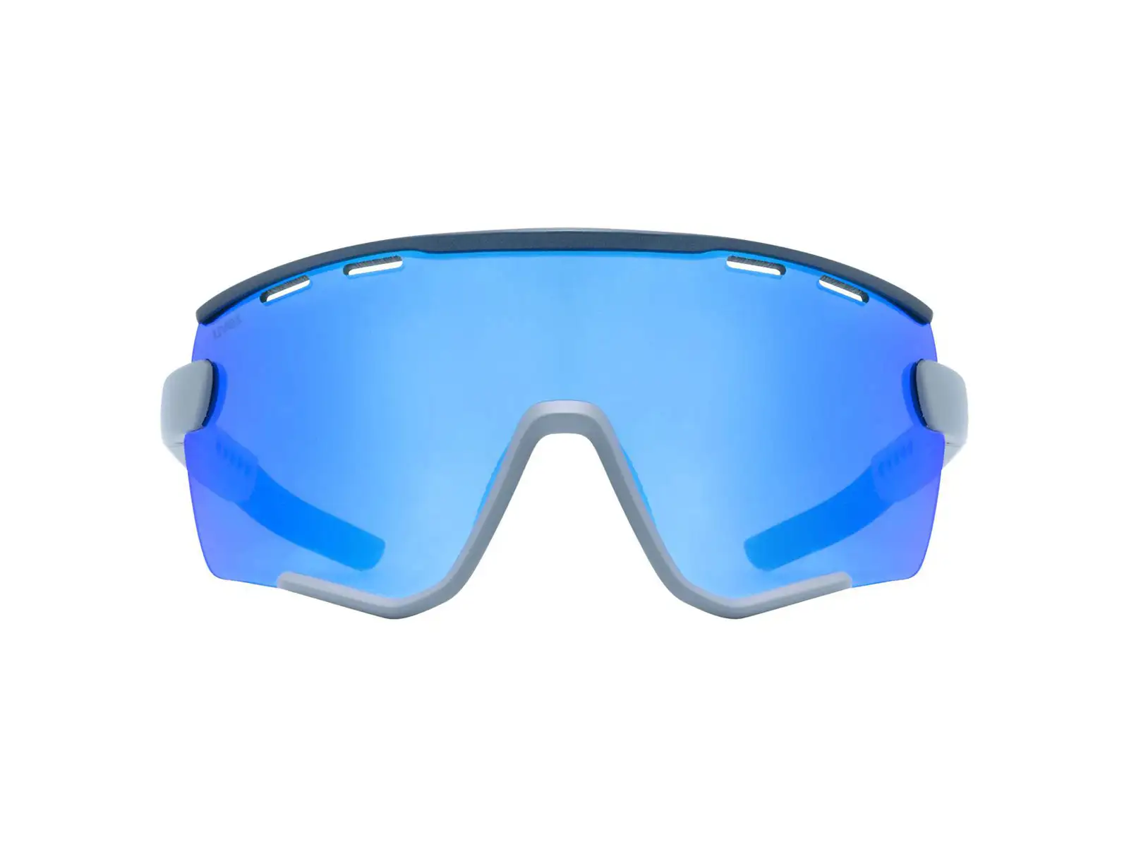Uvex Sportstyle 236 okulary Rhino Deep Space Mat/ Mirror Blue (Cat. 3) Clear (Cat. 0)