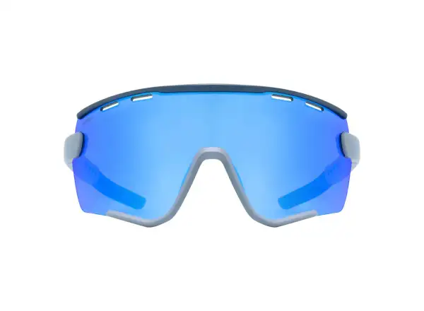 Uvex Sportstyle 236 okulary Rhino Deep Space Mat/ Mirror Blue (Cat. 3) Clear (Cat. 0)