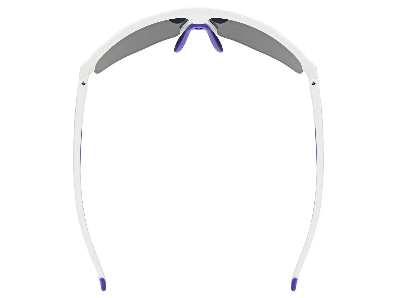 Uvex Axos Zestaw okulary White Matt/Mirror Purple