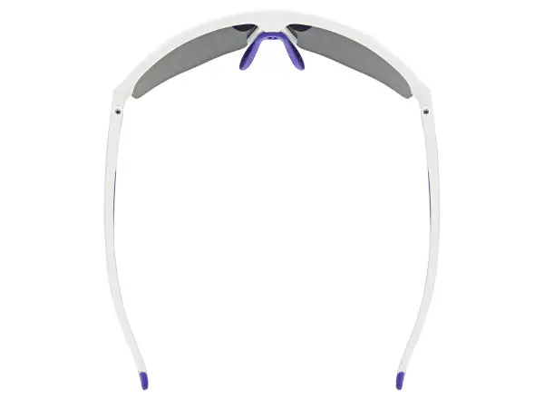 Uvex Axos Zestaw okulary White Matt/Mirror Purple