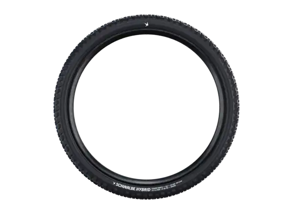 Schwalbe Hybrid JOHNNY WATTS E-50 TLR Addix Green Radial 29x2,35" opona MTB kevlar czarna