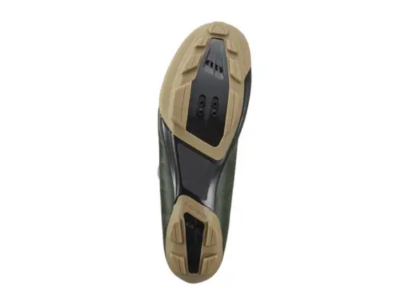 Shimano SH-RX600 Wide męskie gravelowe buty Olive