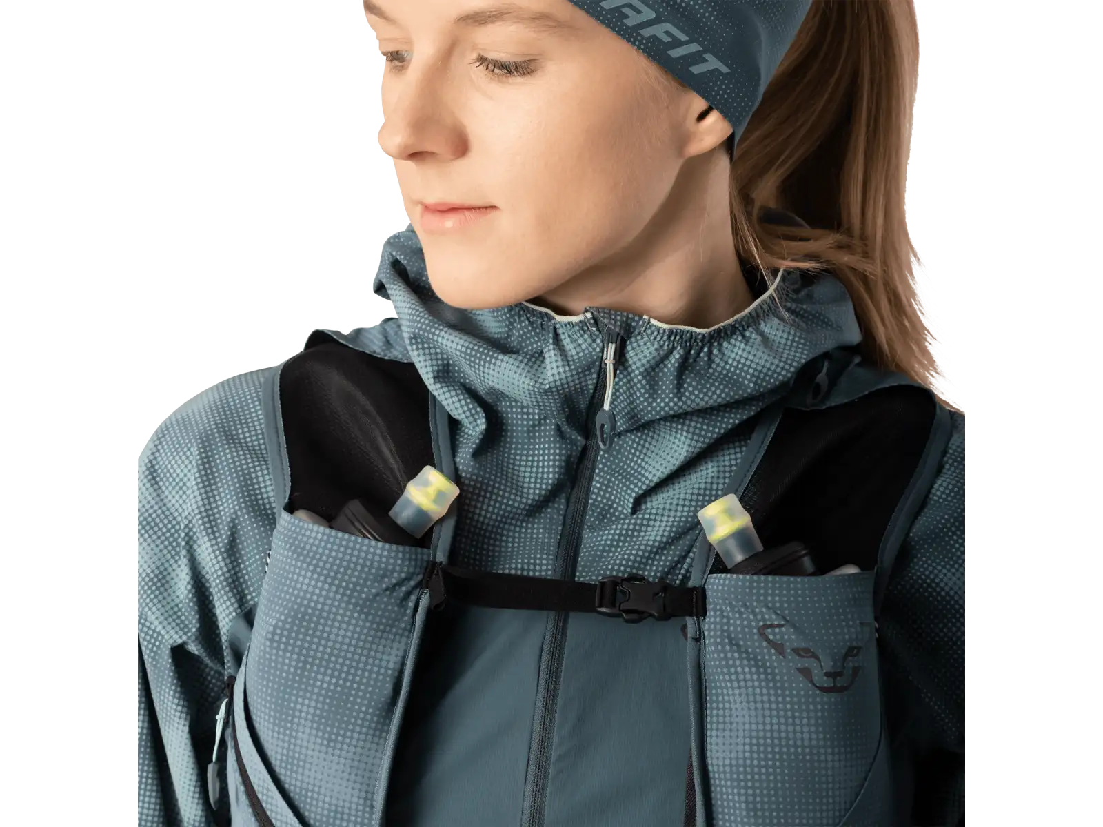 Dynafit Trail 6 Reflective kamizelka do biegania Cinder/Smoke Blue