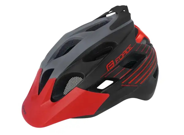 Force Raptor MTB kask czarna/czerwona