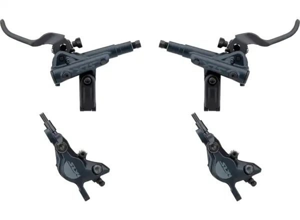 Shimano SLX BR-M7100 + BL-M7100 zestaw hamulców tarczowych przedni + tylny, J-kit, polymer