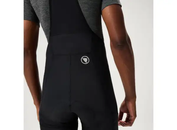 Endura Loop męskie spodenki z wkładką i szelkami Black