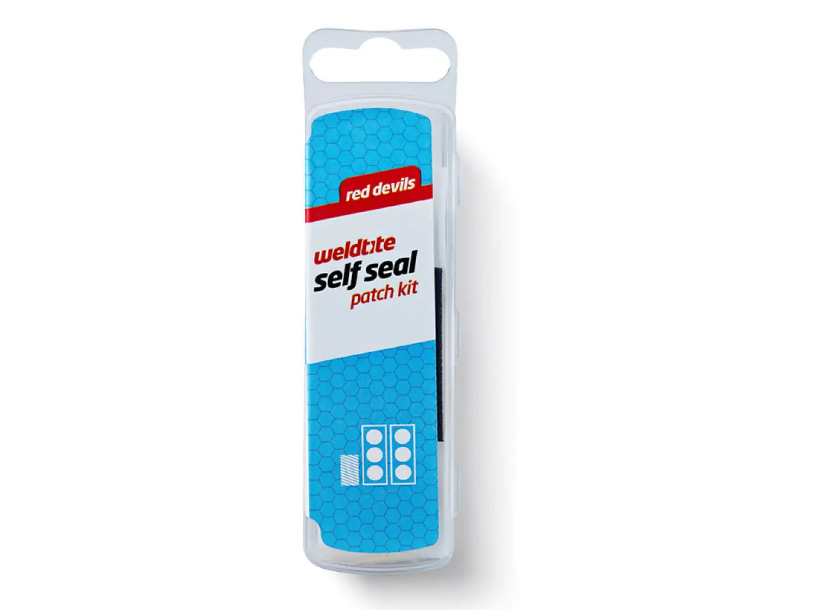 Weldtite Self Seal Red Devils samoprzylepne łatki 7 sztuk