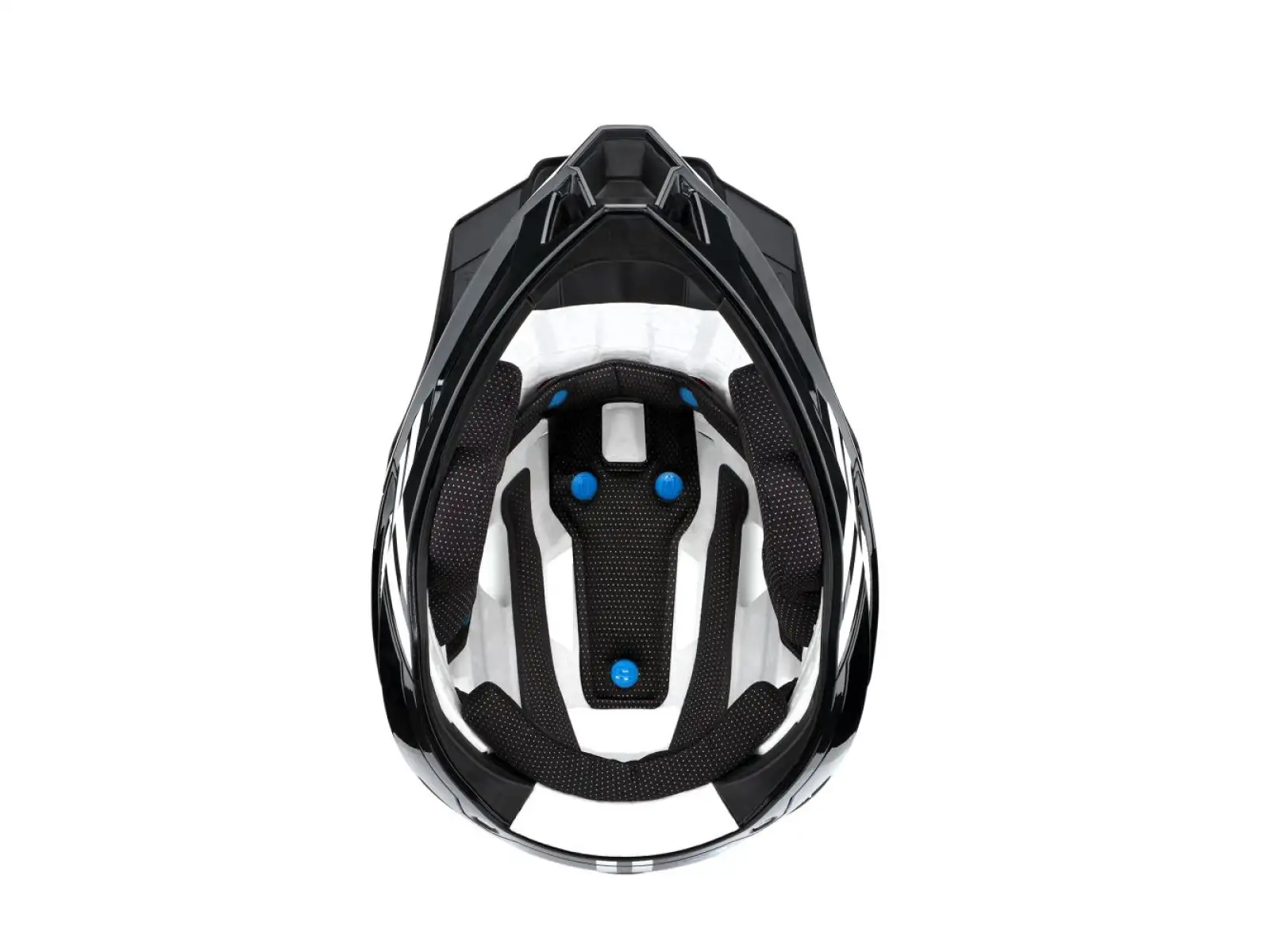 100% Trajecta w/Fidlock kask Black/White