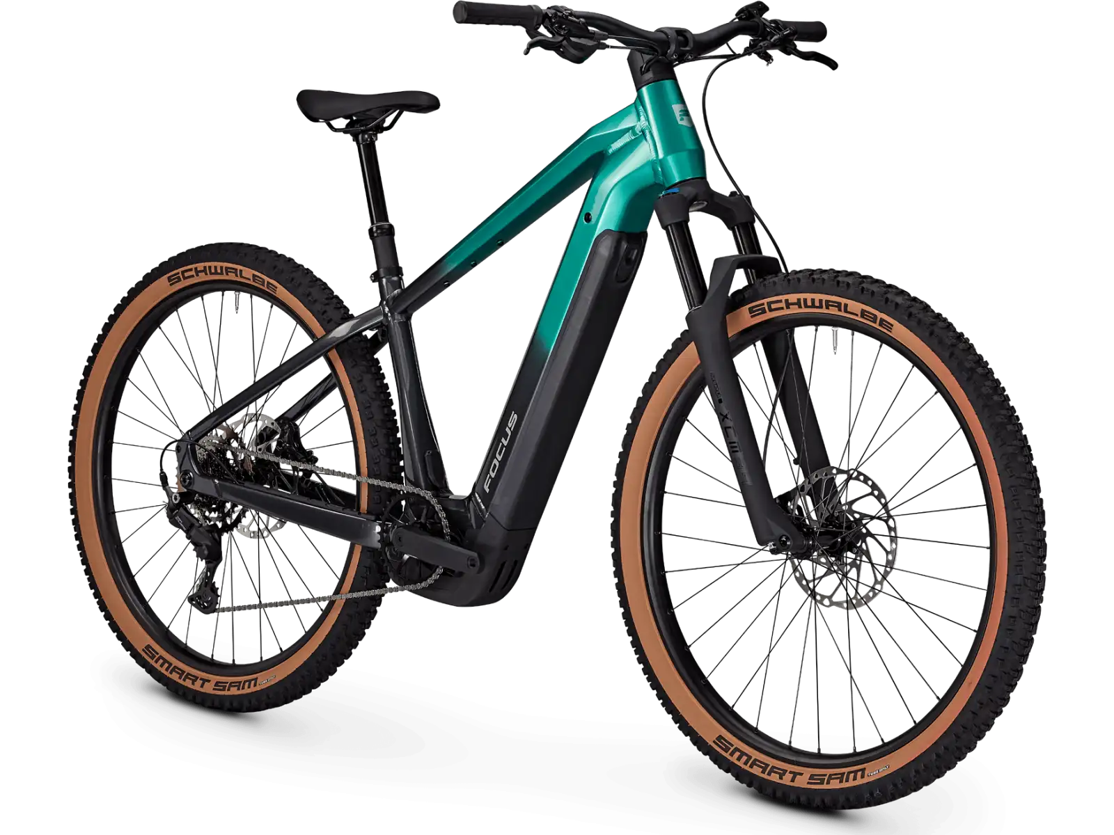 Focus Jarifa2 6.7 X 800 Wh Emeraldgreen/Diamondblack górski rower elektryczny