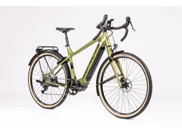 Rock Machine Gravelride e500 gravel rower elektryczny Matte Khaki/Black