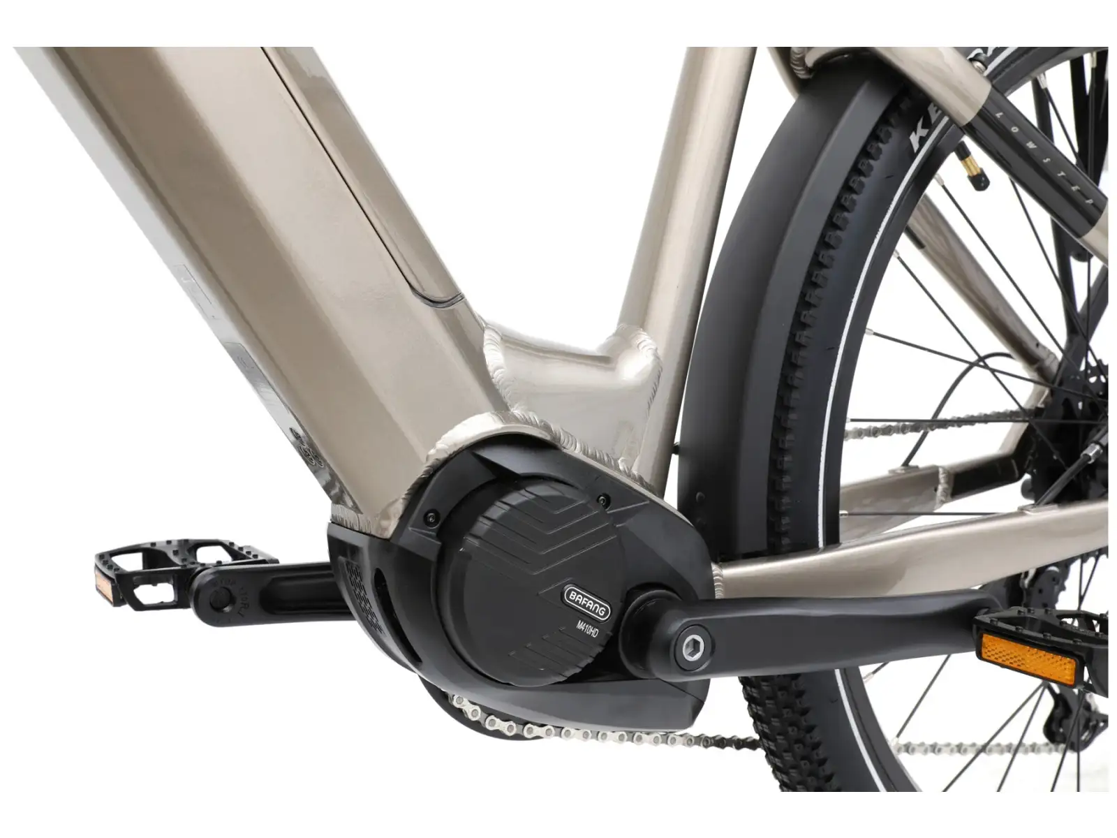 Apache Rio Grande 3 MX 720 Wh niskoramowy rower elektryczny Cappuccino