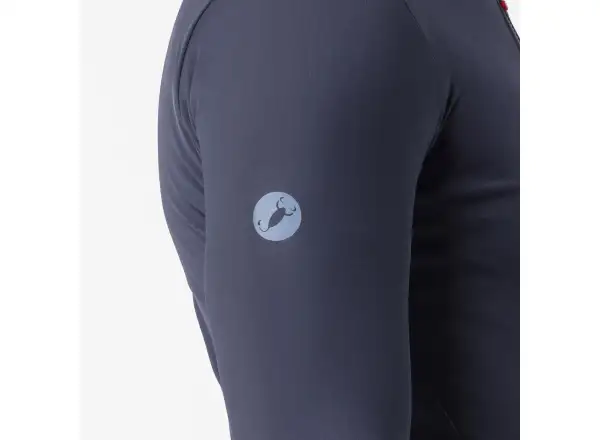 Castelli Espresso Thermal 2 męska koszulka długi rękaw Twilight blue