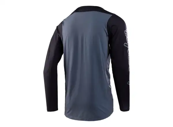 Troy Lee Designs Skyline męska koszulka z długim rękawem Mono Charcoal