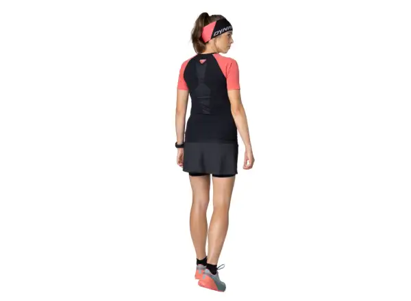 Dynafit Ultra 2w1 damska spódnica biegowa z wewnętrznymi spodenkami Black Out