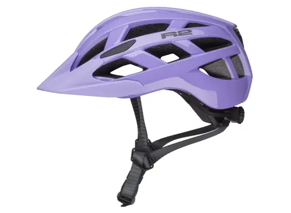 R2 Lumen Junior dziecięcy kask lawendowy