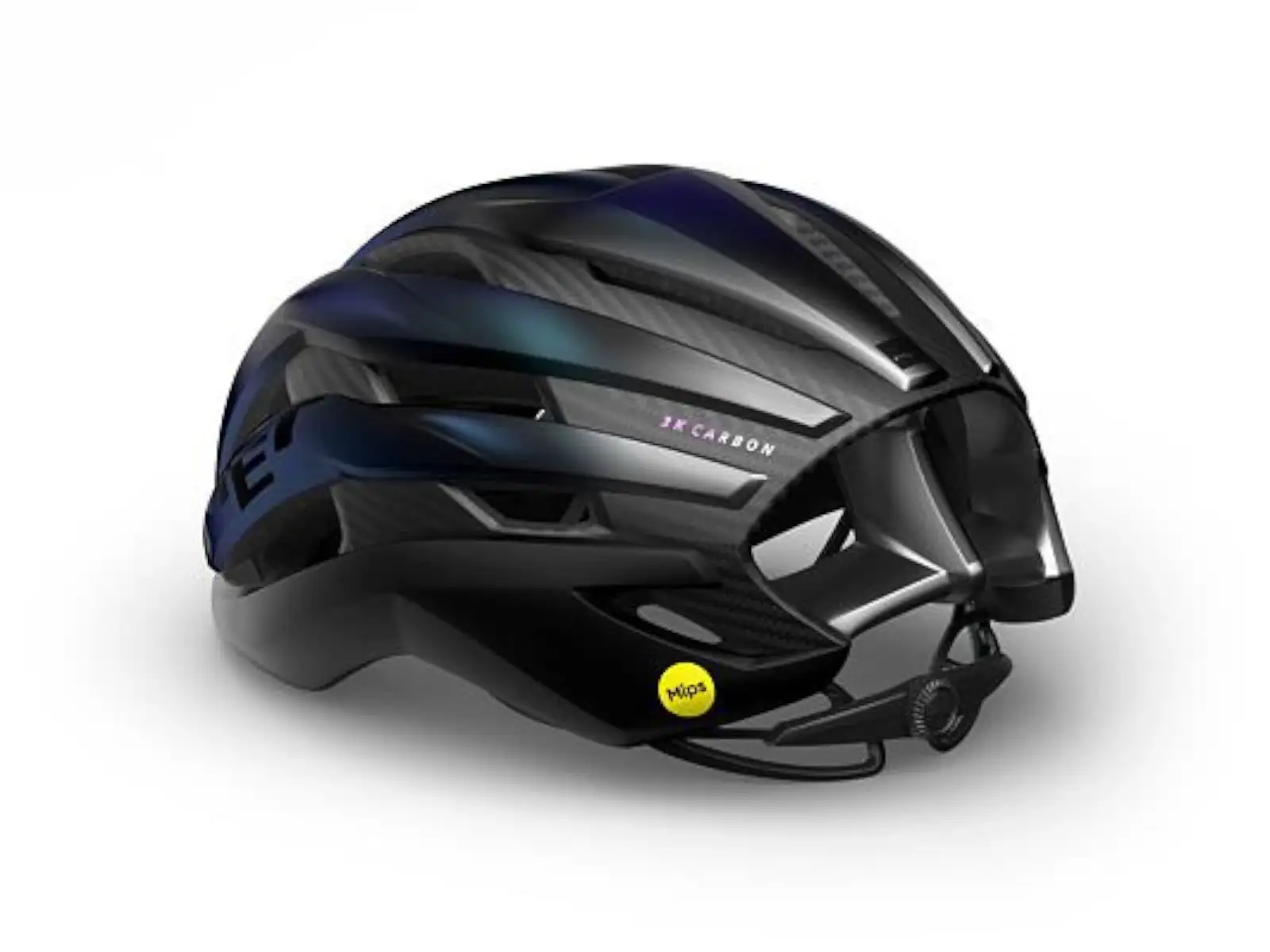 MET Trenta 3K Carbon MIPS kask Blue Iridescent/Matt