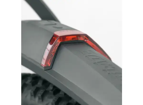 SKS Nightblade tylny błotnik z zintegrowanym światłem tryb błyskający czarna