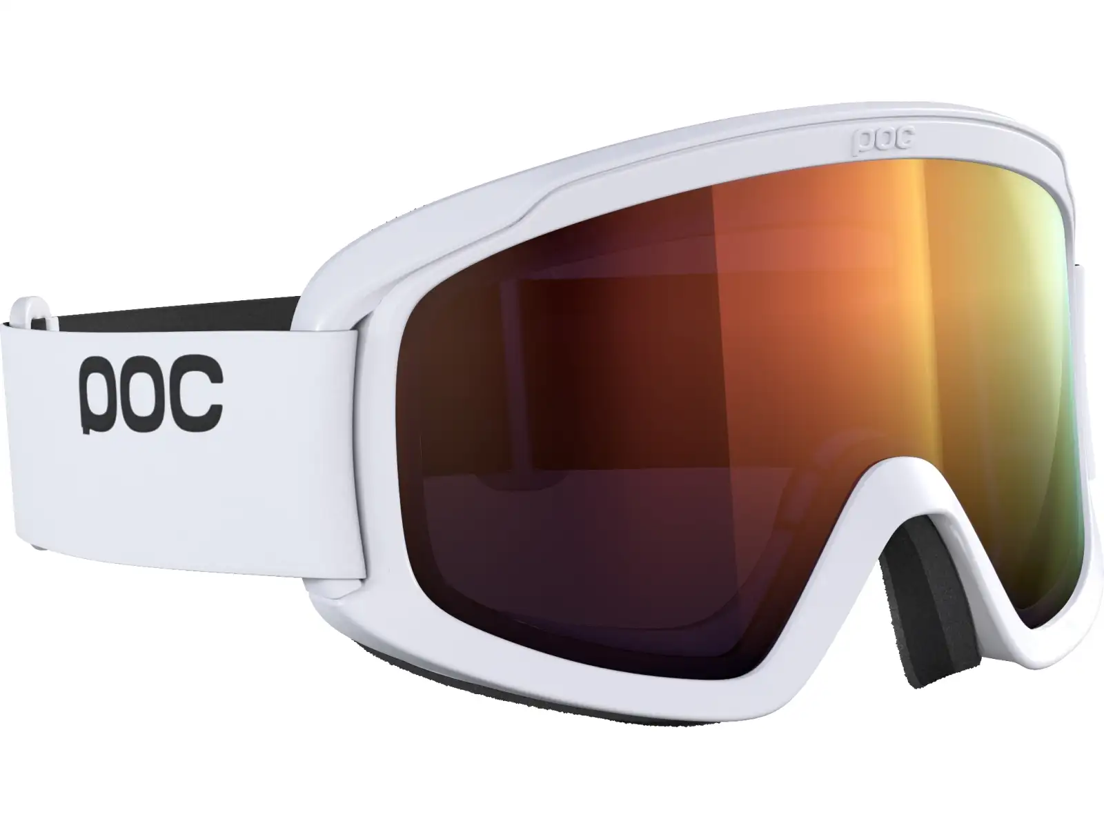 POC Opsin gogle narciarskie Hydrogen White/Partly Sunny Orange