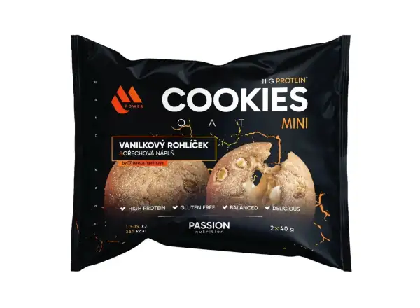 Passion MPower Cookie Gain Mini 2x40g Słony karmel orzechowy nadzienie