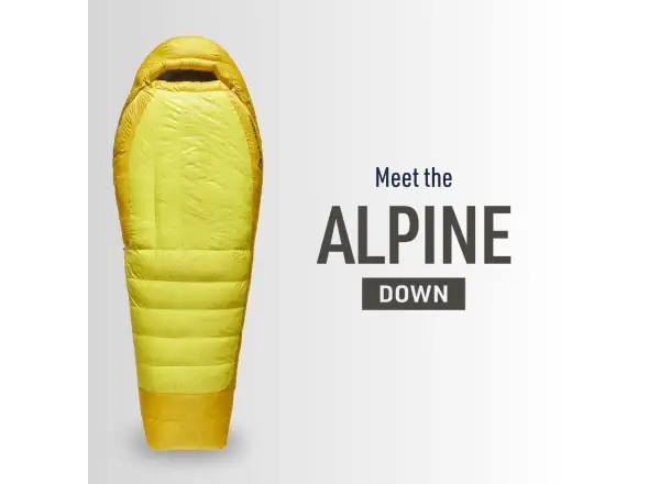 Sea To Summit Alpine Down Regular śpiwór -29C Blazing Yellow