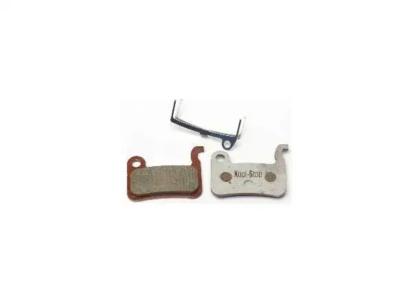 Kool Stop Shimano Hone, Saint, LX, XT, XTR, M595 Aluminium klocki hamulcowe organiczne