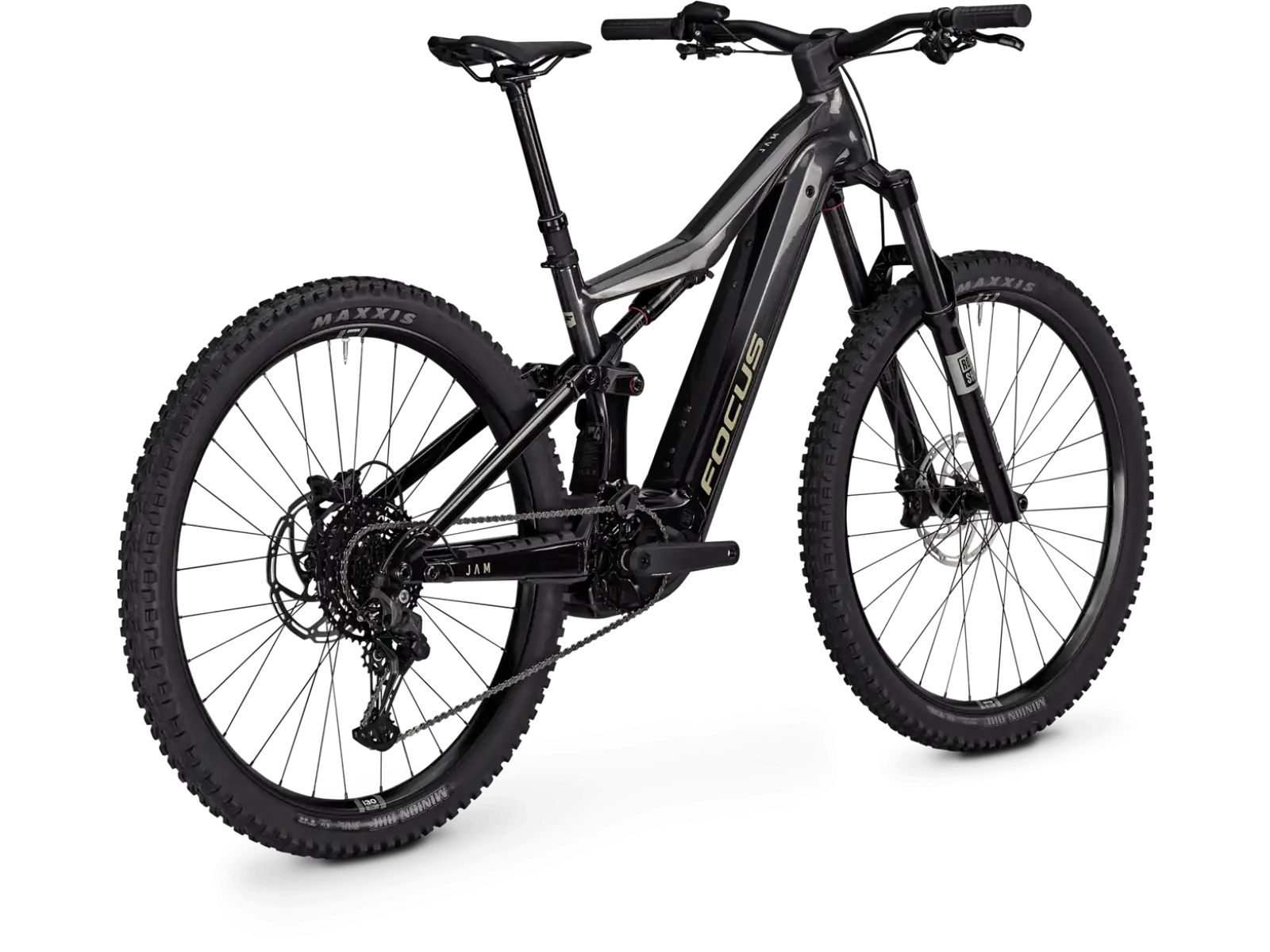 Focus JAM 7 800Wh w pełni amortyzowany rower elektryczny Diamondblack / Obsidianblack