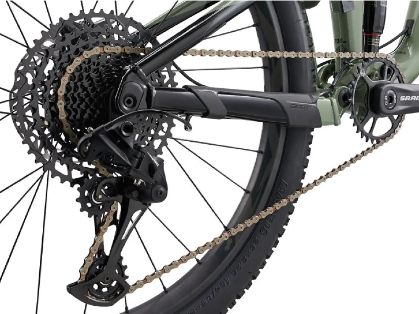Giant Trance Jr 26 rower dziecięcy z pełnym zawieszeniem Shale Green