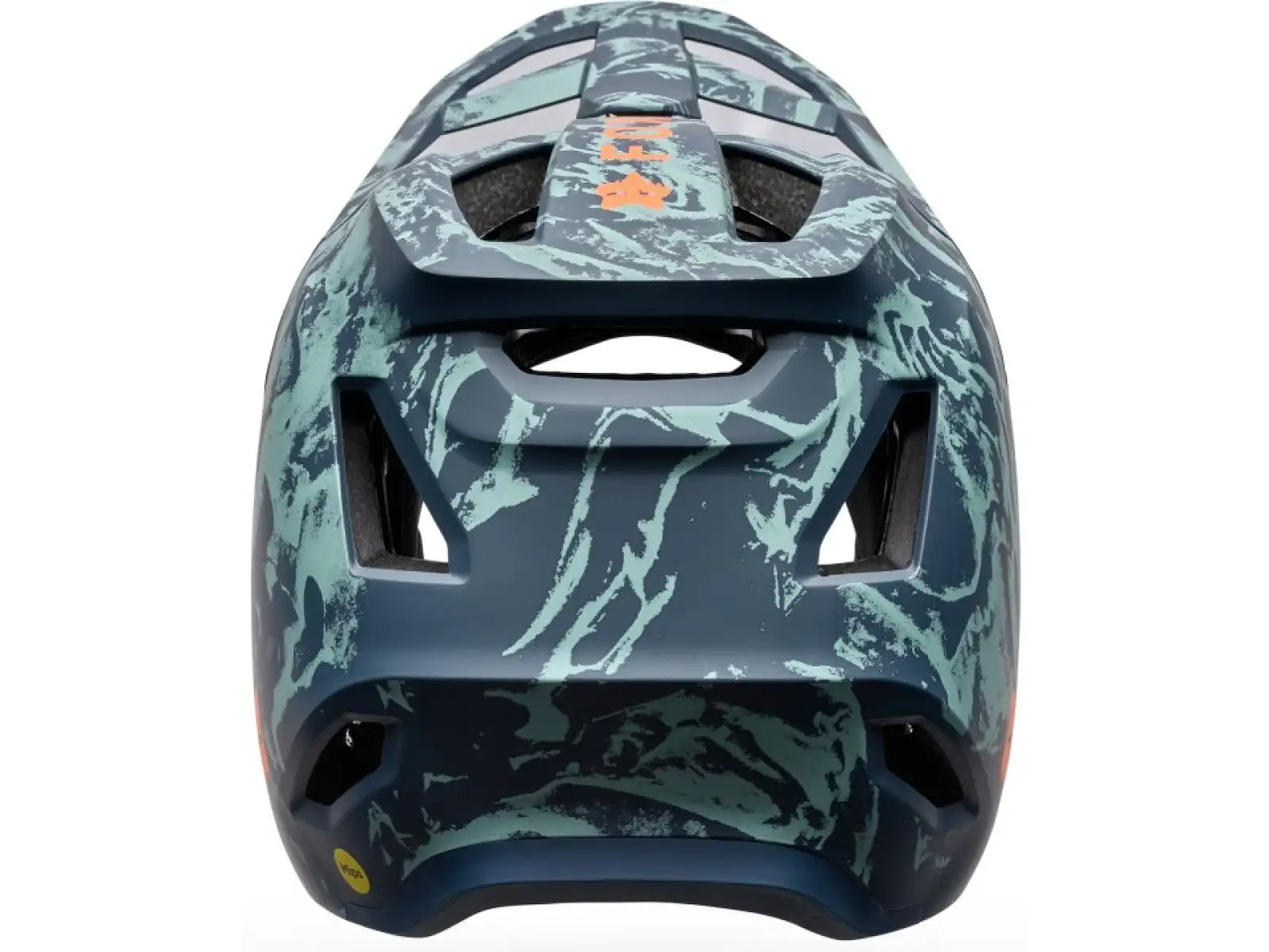 Fox Rampage Image Print kask dziecięcy Arctic Blue