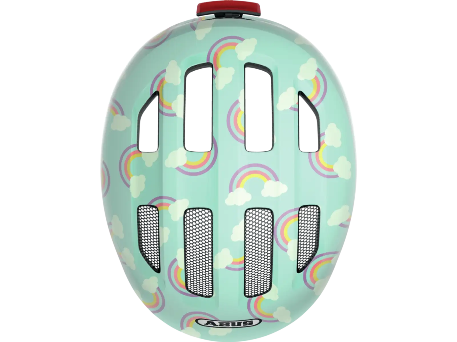 Abus Smiley 3.0 LED kask dziecięcy Blue Rainbow
