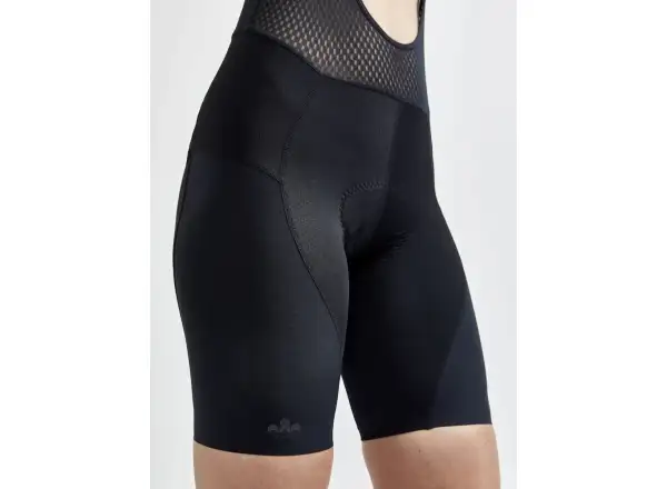 Craft ADV Aero Bib damskie szorty z wkładką i szelkami czarna