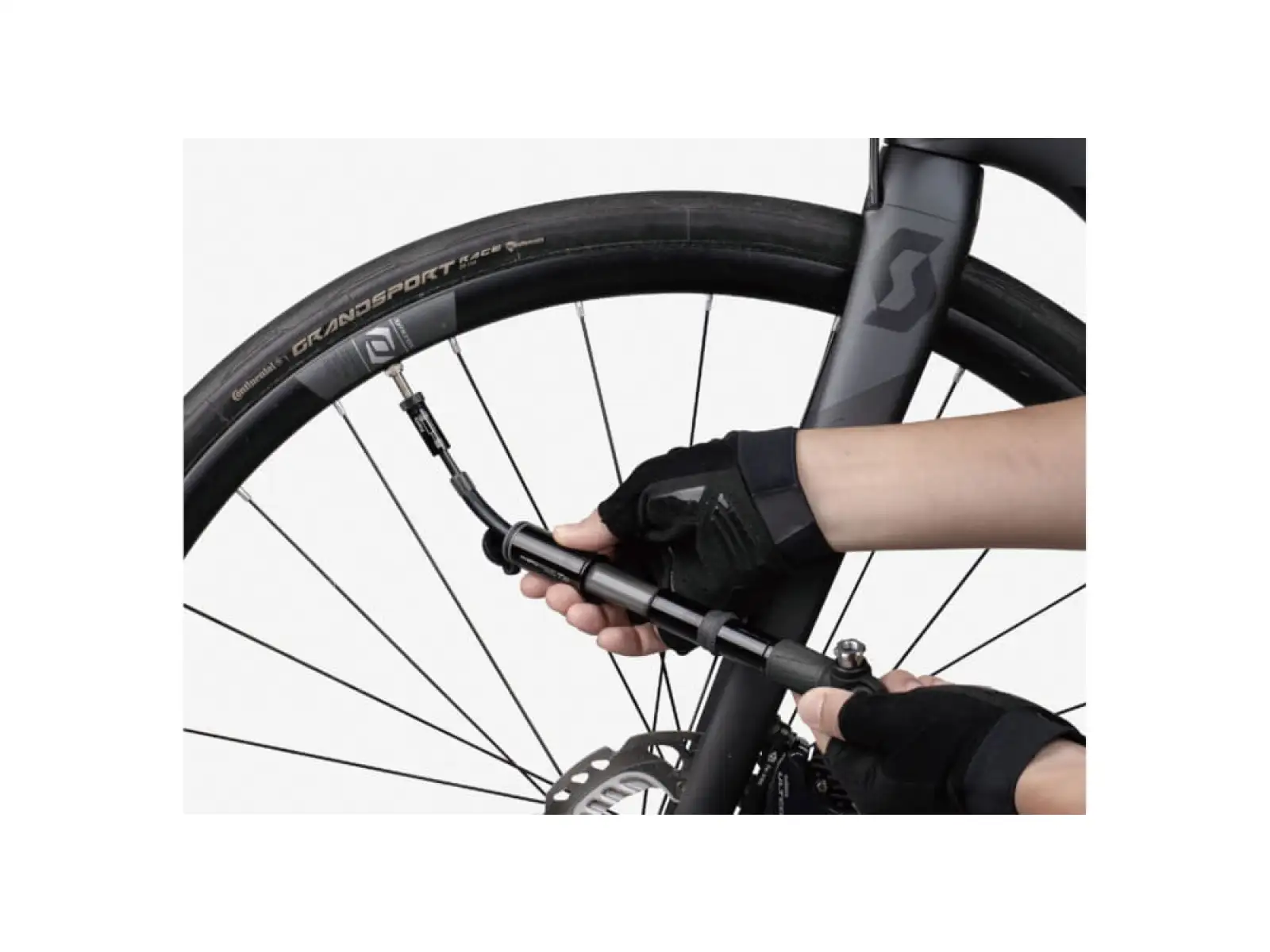 Topeak Hybrid Rocket HP mini pompka czarna