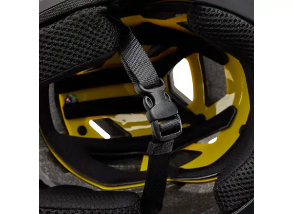 Fox Yth Proframe Matte Ce dziecięcy kask rowerowy Matte Black