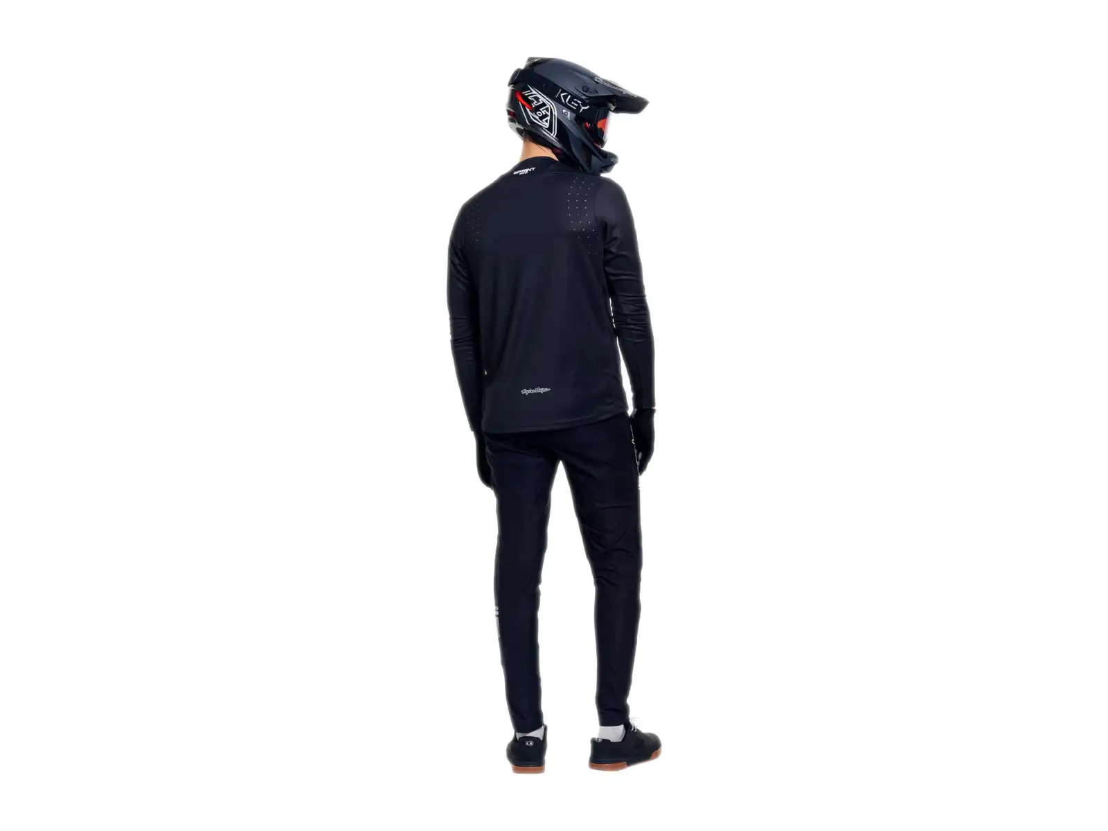 Troy Lee Designs Sprint Pro męska koszulka z długim rękawem Mono Black