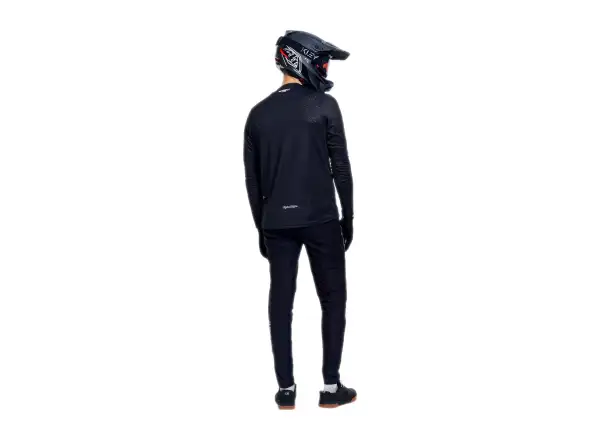 Troy Lee Designs Sprint Pro męska koszulka z długim rękawem Mono Black