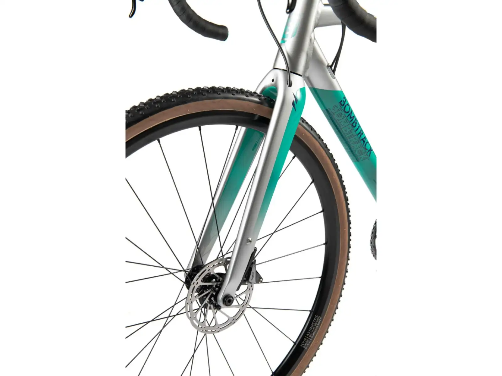 Bombtrack Tension 2 rower przełajowy Glossy Grey / Green