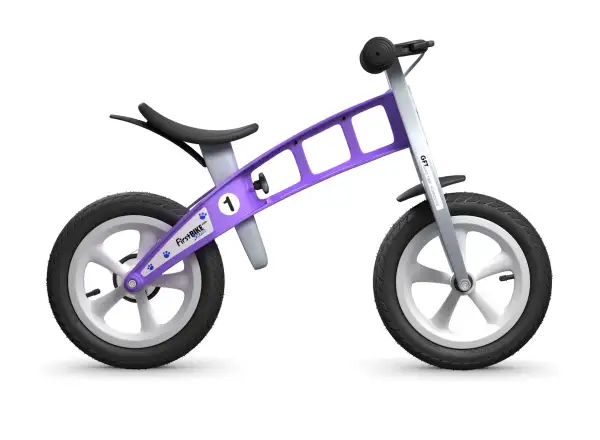 First Bike Street rowerek biegowy dla dzieci fioletowa