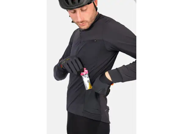 Endura GV500 męska koszulka z długim rękawem czarna