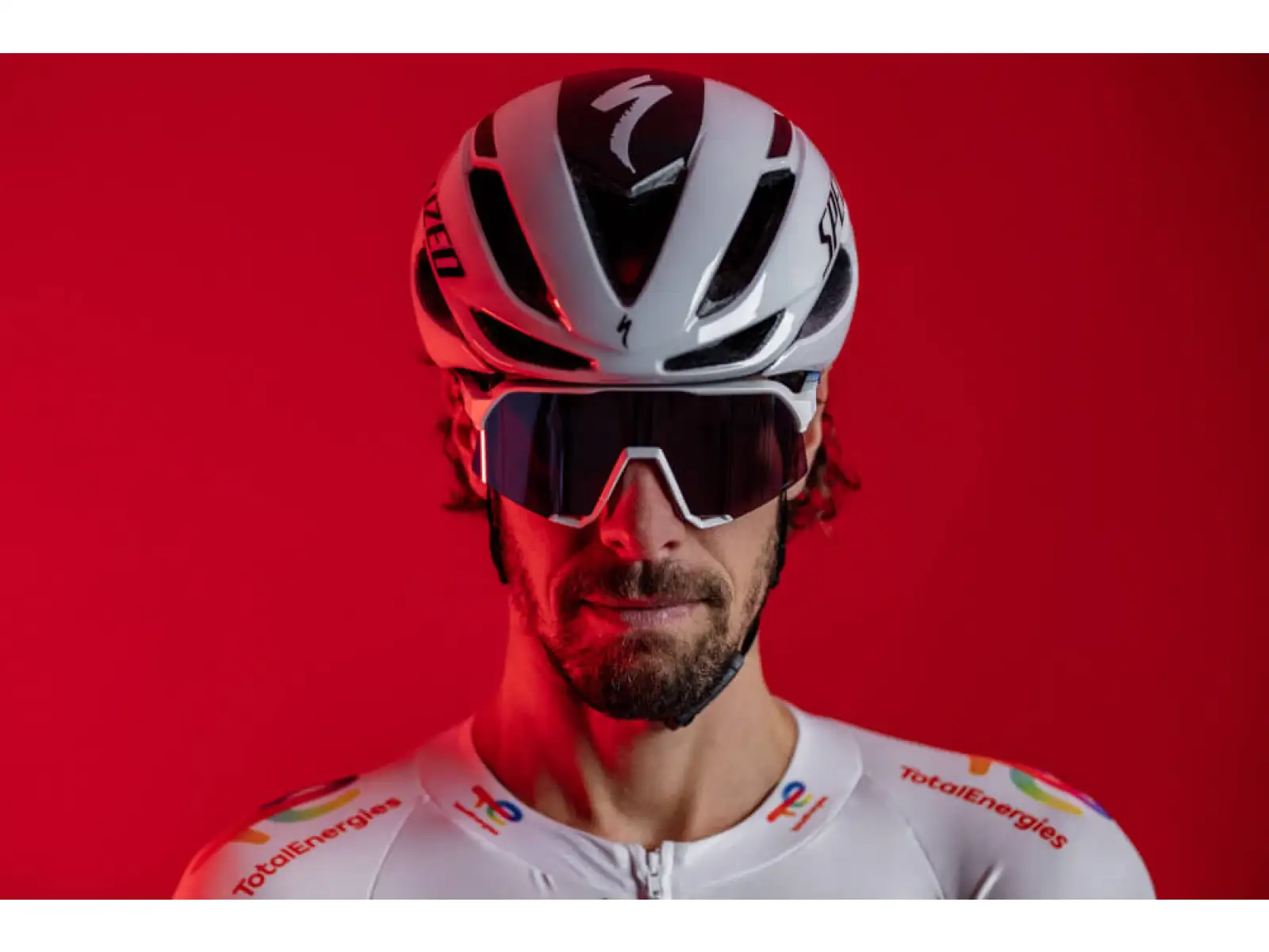 100% S3 okulary TotalEnergies Team Matte White / HIPER Lens