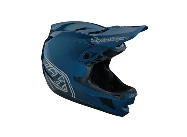 Troy Lee Designs D4 Polyacralite Mips kask Shadow Blue
