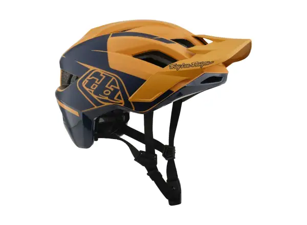 Troy Lee Designs Flowline SE MIPS kask Hydro Mustard / Black Iris
