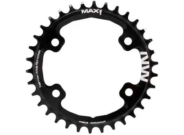 MAX1 Narrow Wide tarcza łańcuchowa BCD96, 34z. czarny