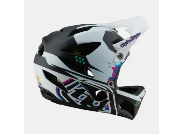 Troy Lee Designs Stage kask Trooper White